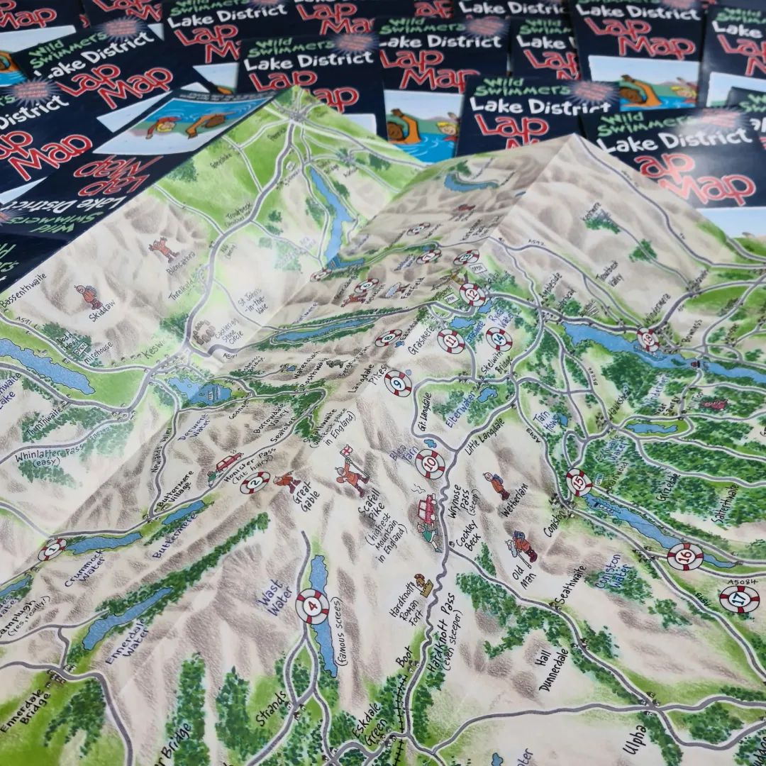 🌊NEW WILD SWIMMERS LAP MAP🌊... - Great Stuff from Cardtoons | Facebook
