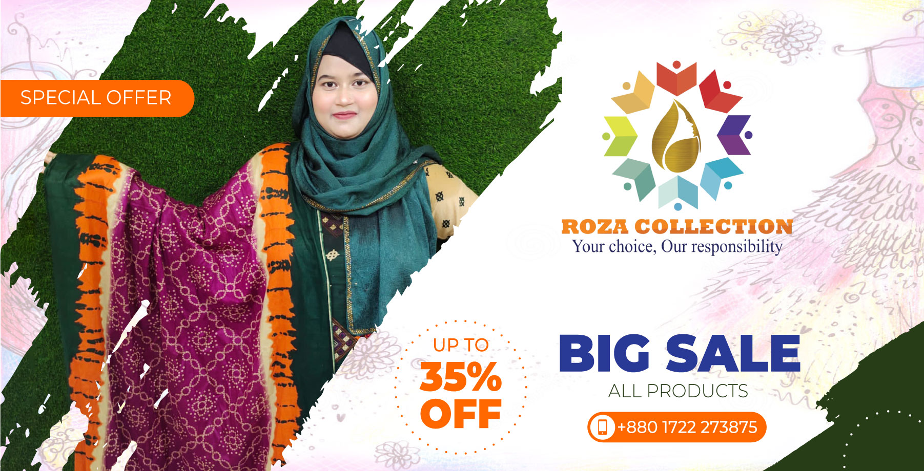 Roza collection.com | Dhaka