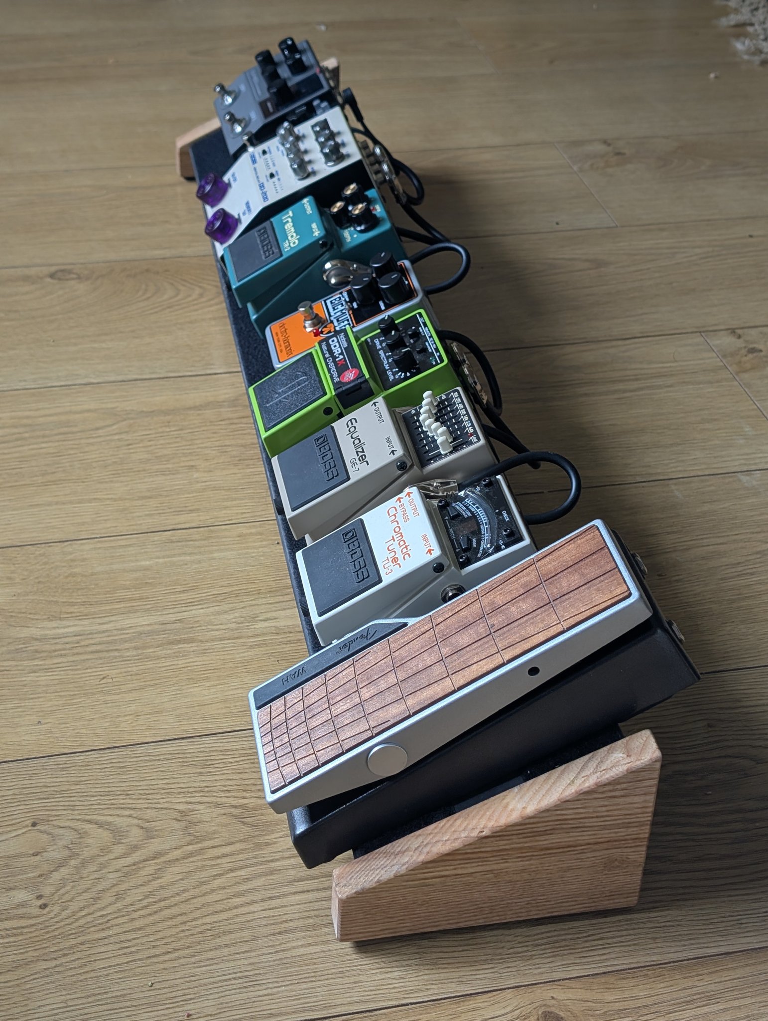 Pedalboards of Doom | Question for flat/level board users: | Facebook