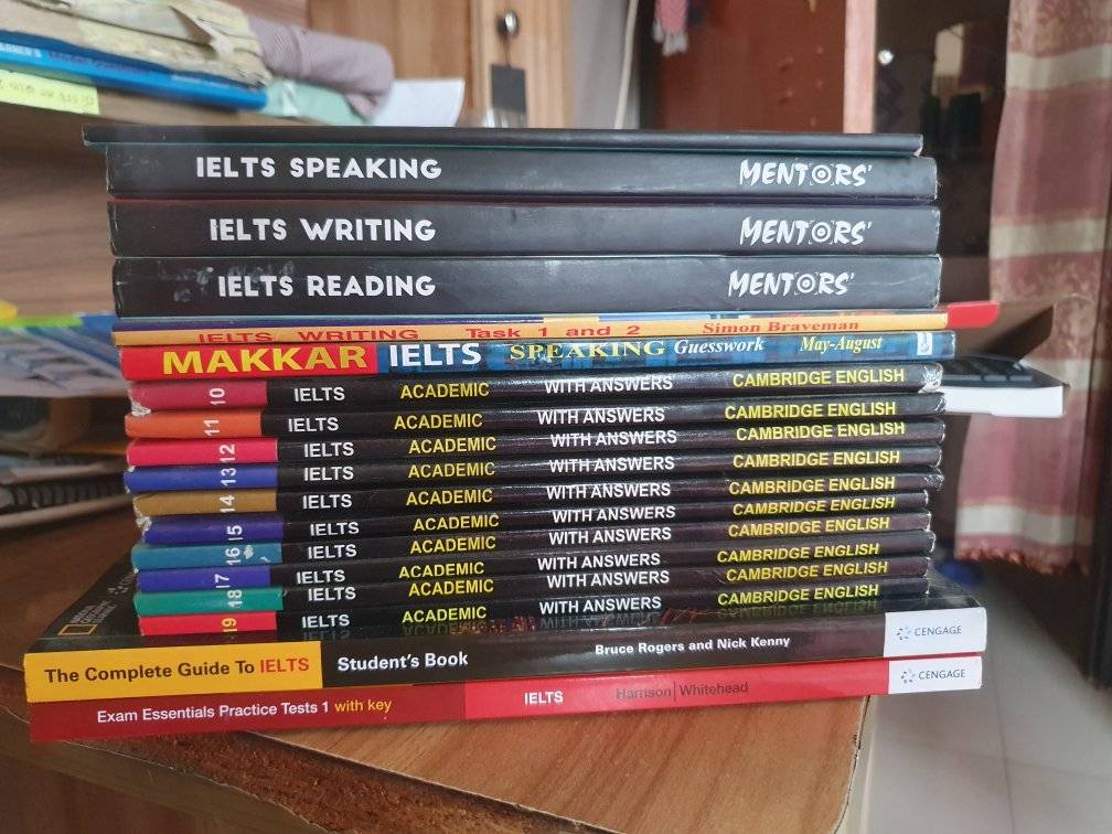 These are fully fresh IElTS Cambridge Book 15-19 with answers