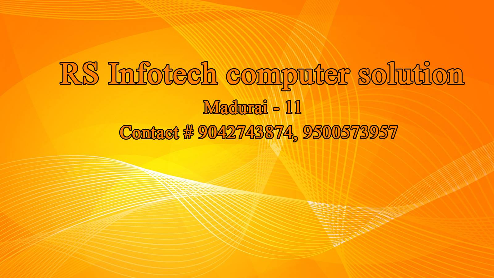 RS Infotech | Madurai
