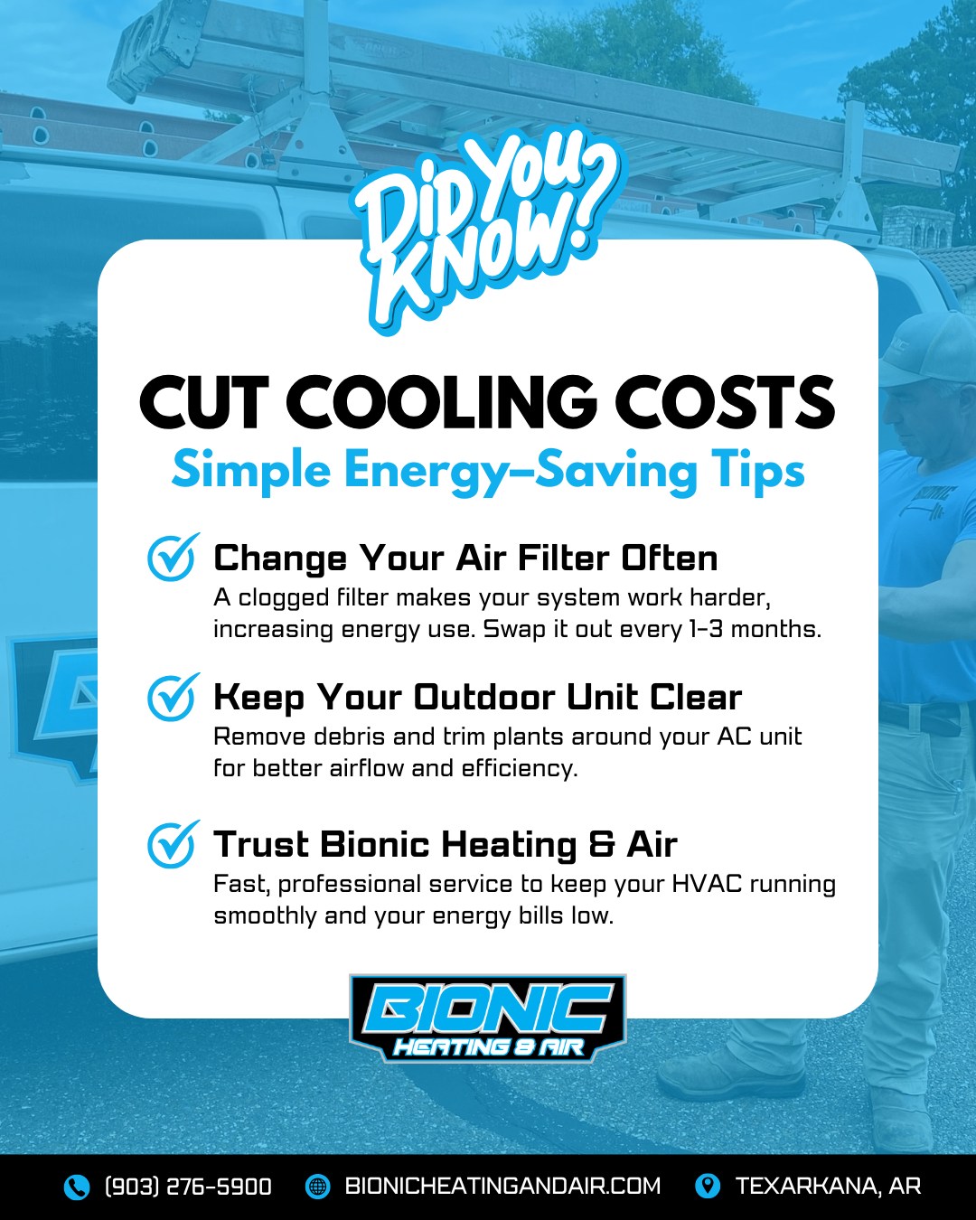 Bionic - 🔥 Rising temperatures don’t have to mean skyrocketing energy ...