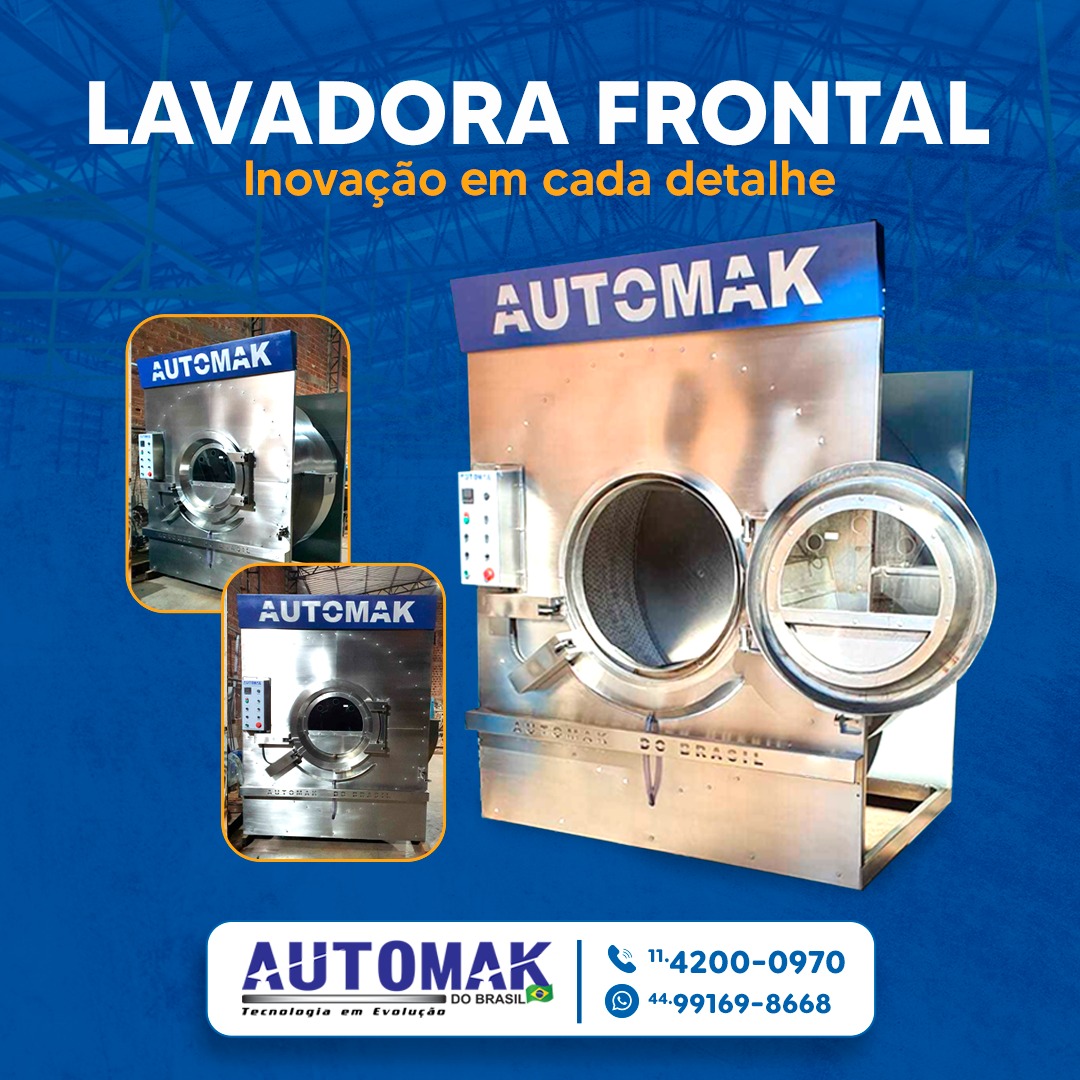 Automak - Descubra a lavadora frontal da Automak: inovação em cada ...