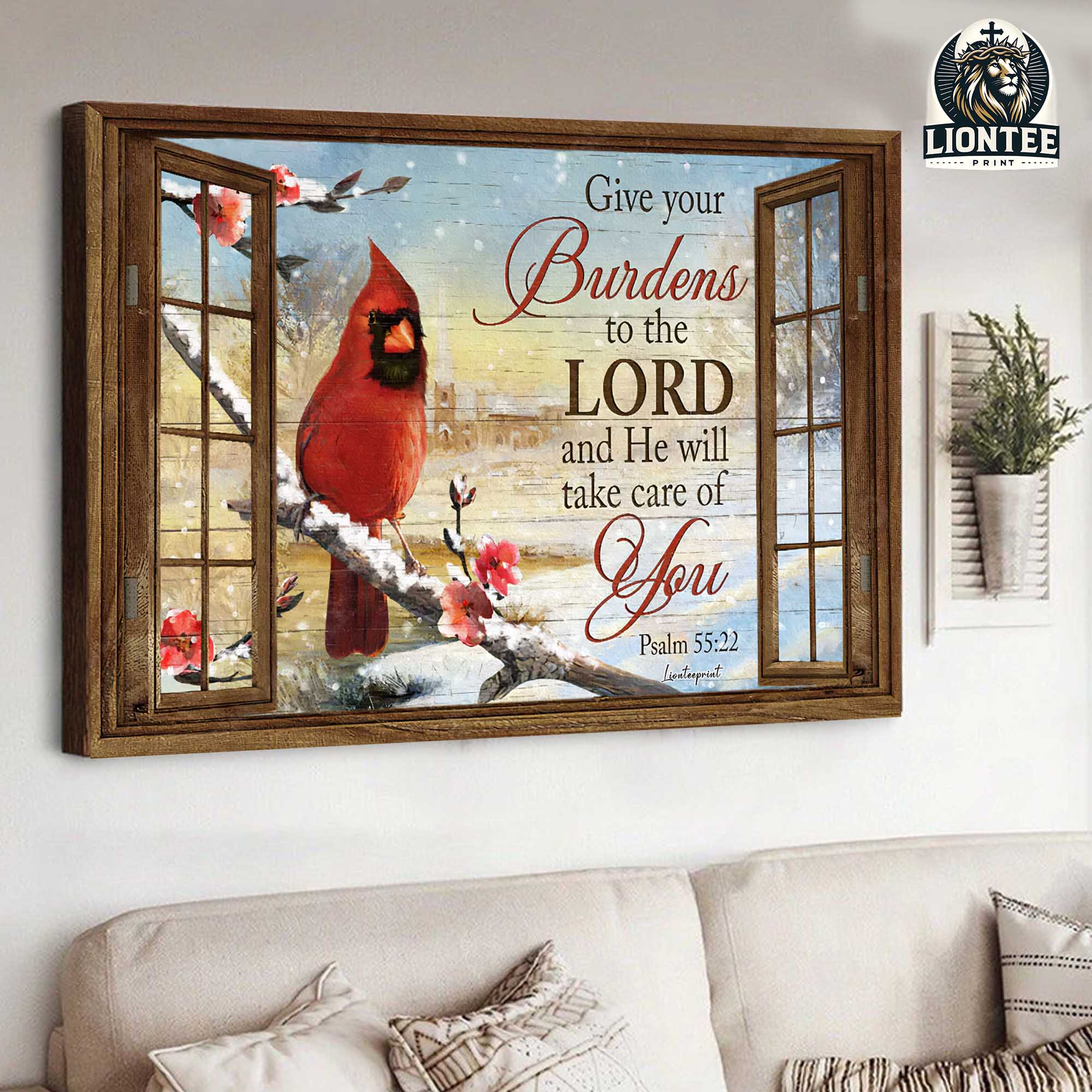 Jesus - 🌿 Give Your Burdens to the Lord – Psalm 55:22 ️ Bring peace and ...