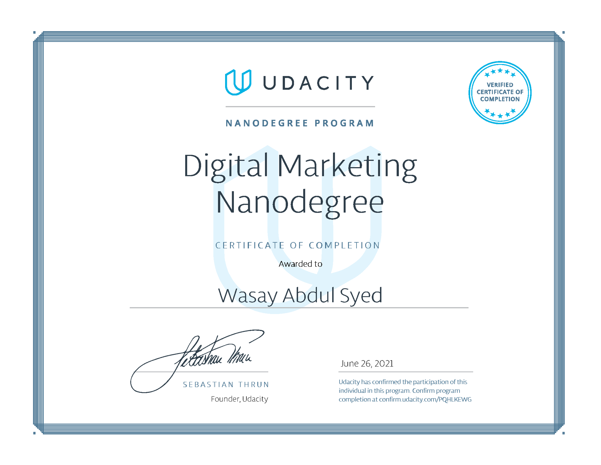 Wasay A. Syed - Home