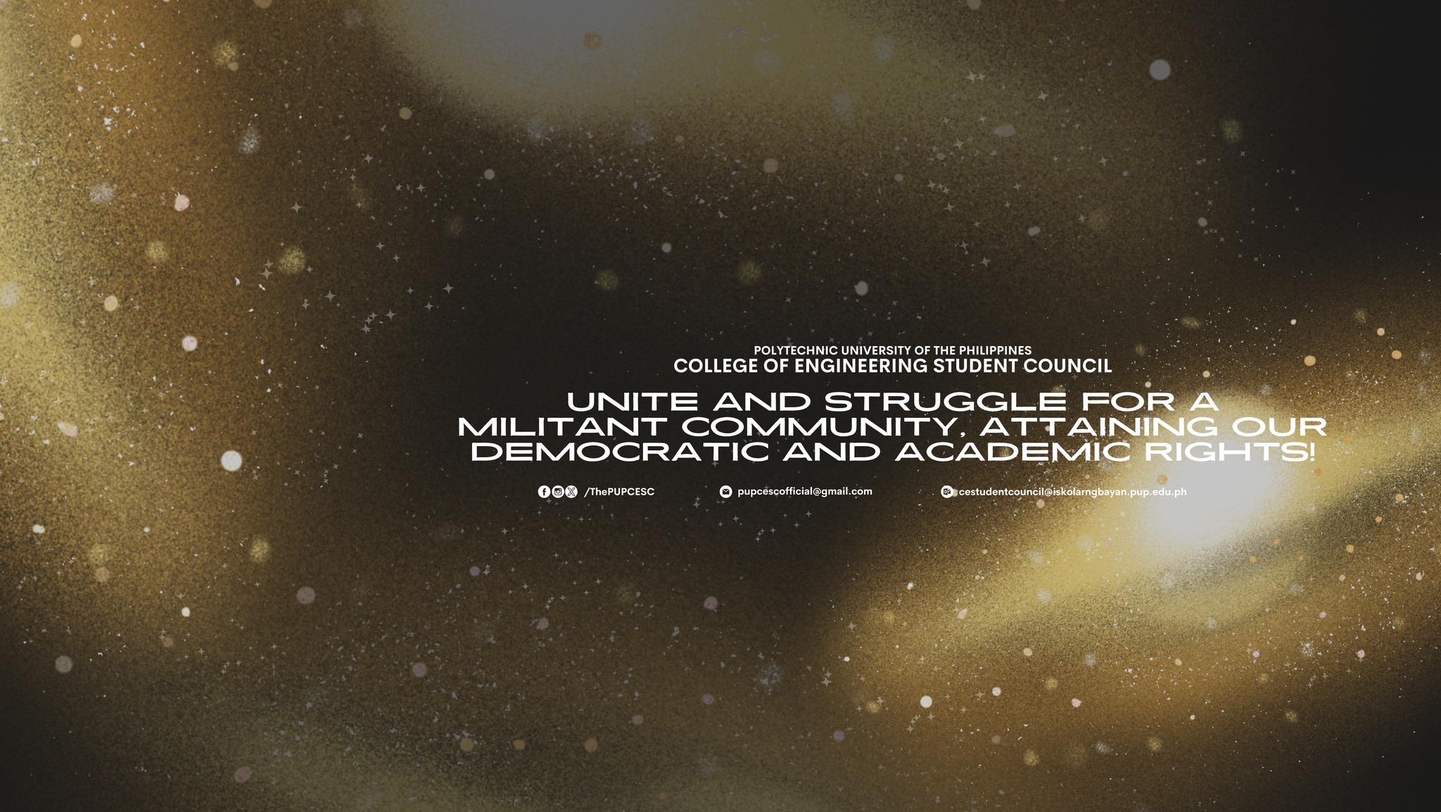 PUP College of Engineering Student Council - Blast off with us—your ...