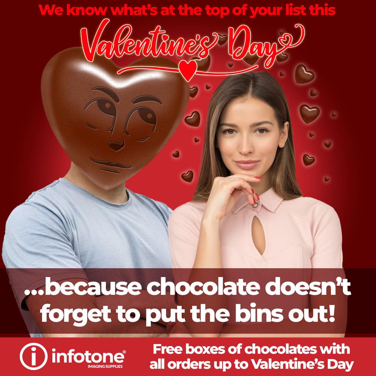 Infotone Ltd - 🍫💝🍫 FREE CHOCOLATES WITH ALL ORDERS FOR THE...