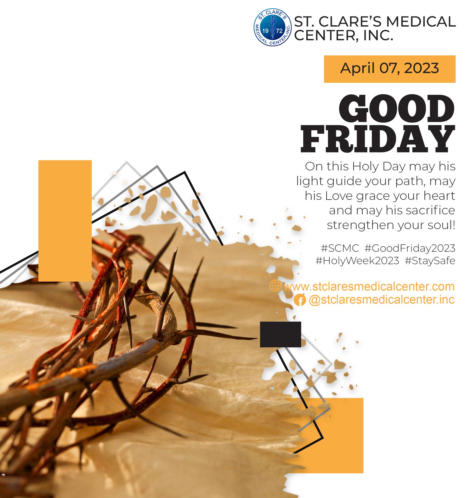 On this Holy Day may... - St. Clare's Medical Center, Inc. | Facebook