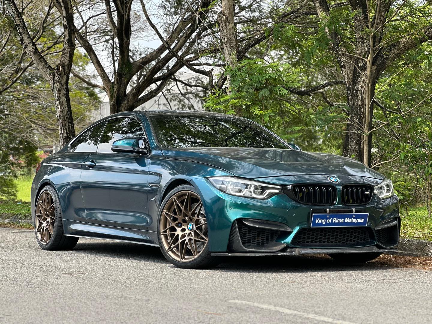 Custom color 💪💪 BMW M4 with... - King of Rims Malaysia