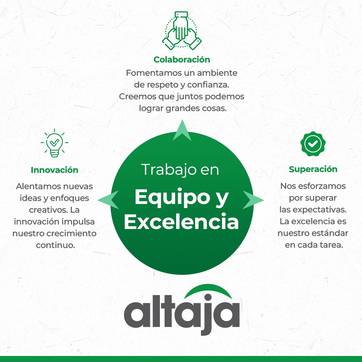 Altaja - En Altaja, el trabajo en equipo y la excelencia son la base de ...
