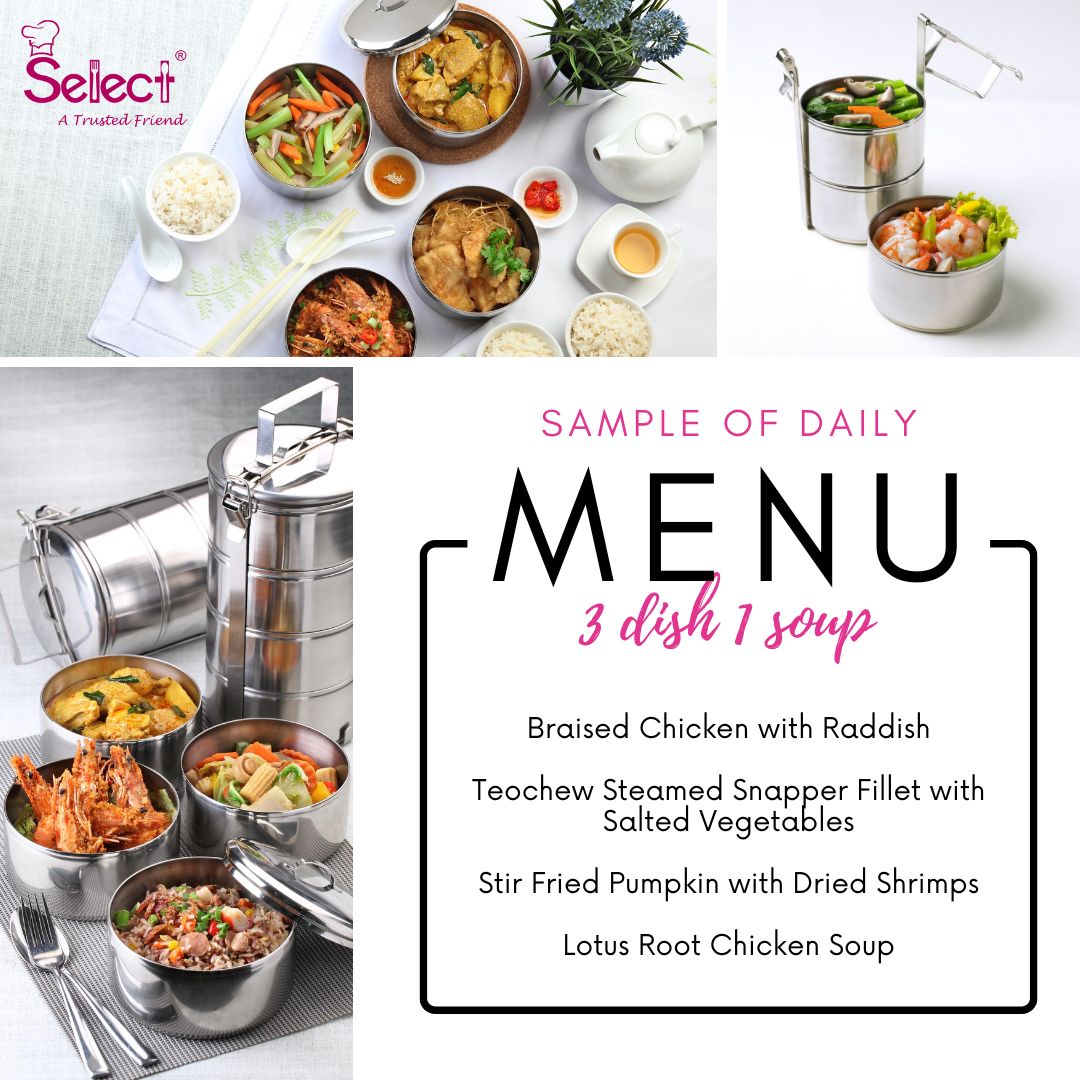 Select Catering - Here's a look at a sample menu of the...