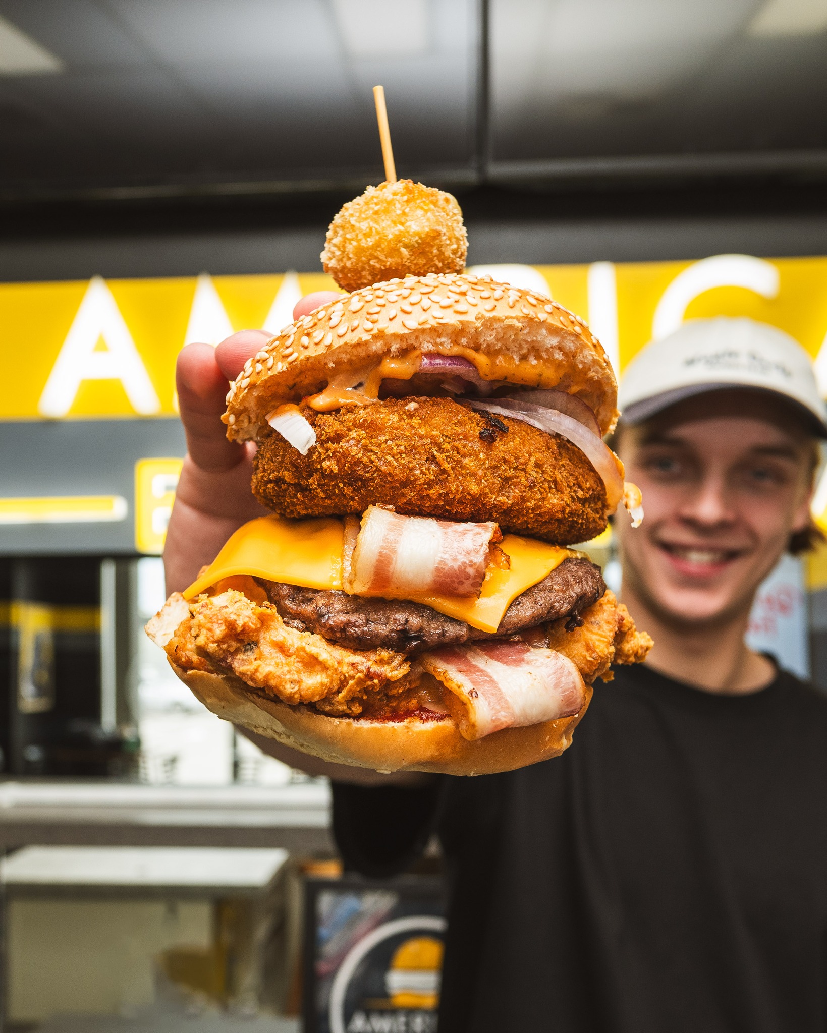 American Burger Bar - Enjoy today's $7 sides deal at your nearest store ...