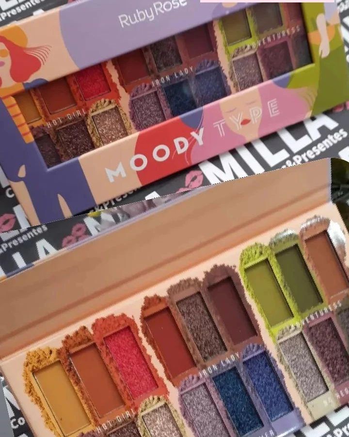 Paleta Ruby Rose 😍 Mood... - Milla Cosméticos e Presentes