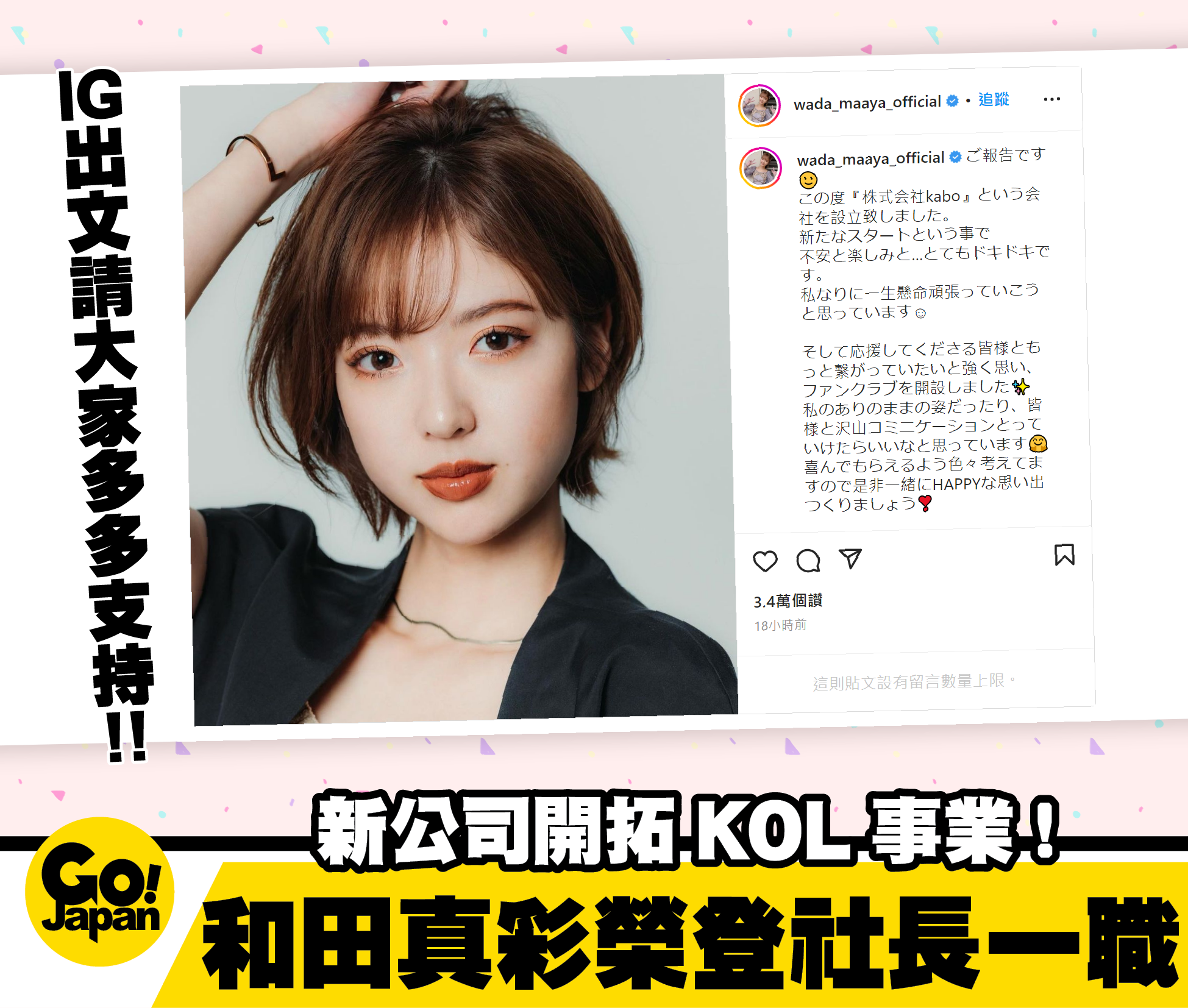 活動歴および当時の関連ビジュアル記録