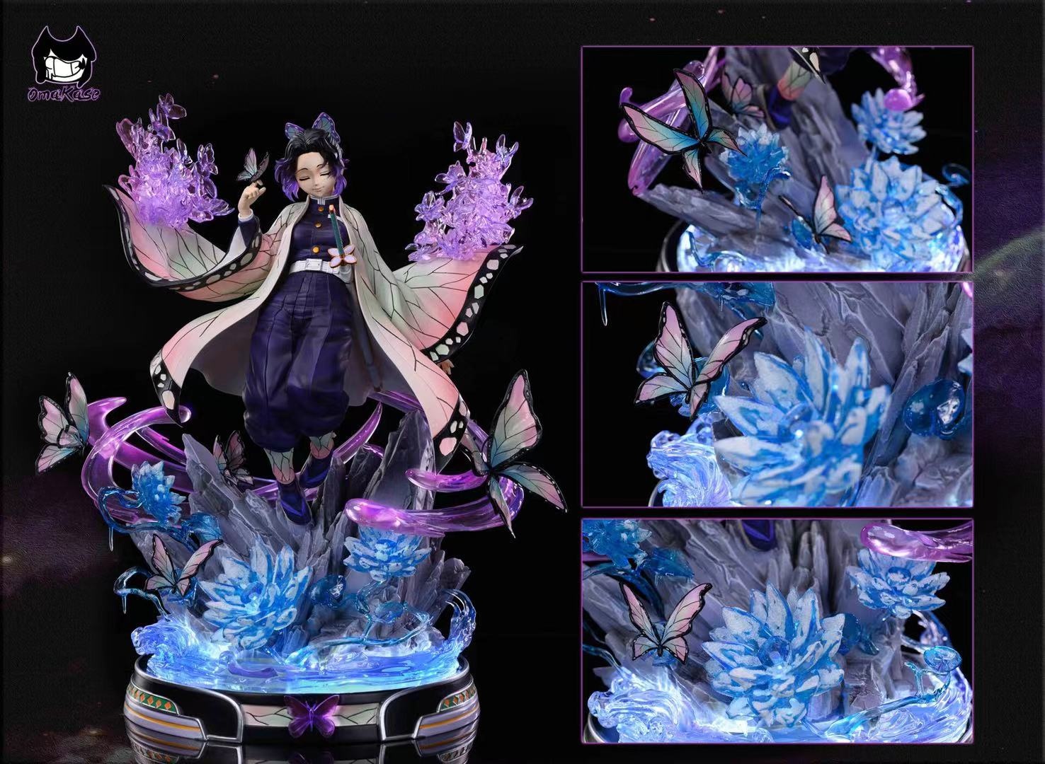 尺八 一尺六寸管 蝴蝶宝 OKS studio 作品：蝴蝶忍尺寸：32*22*38/cm 体