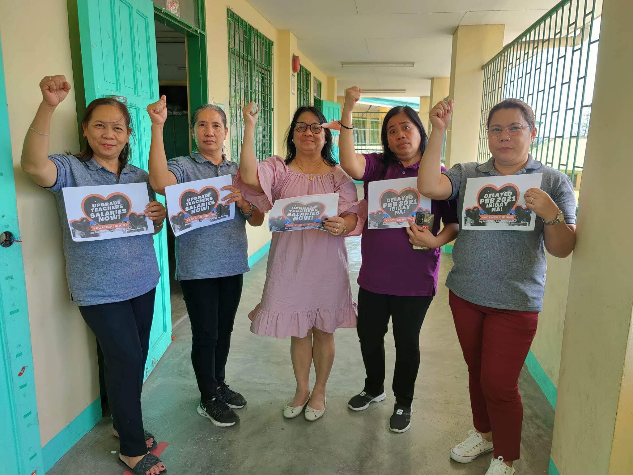 Qcpsta Teachers - Ang mga guro ng San Agustin ES ay kaisa...