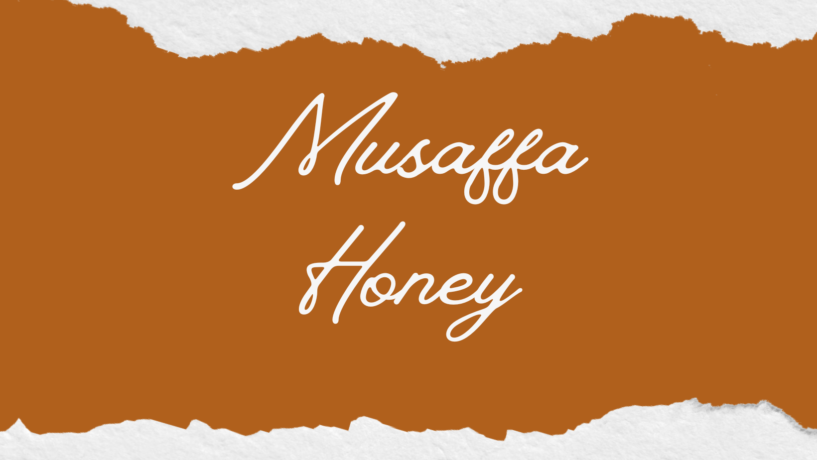 মুসাফফা মধু/Musaffa Honey