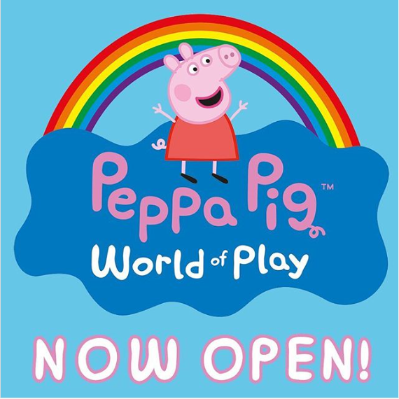 Peppa Pig World Of Play Dallas Fort Worth Now Open Get Ready For Snorts Giggles And Jumping Up And Down Again Check Our Website For Updated Hours And Tips