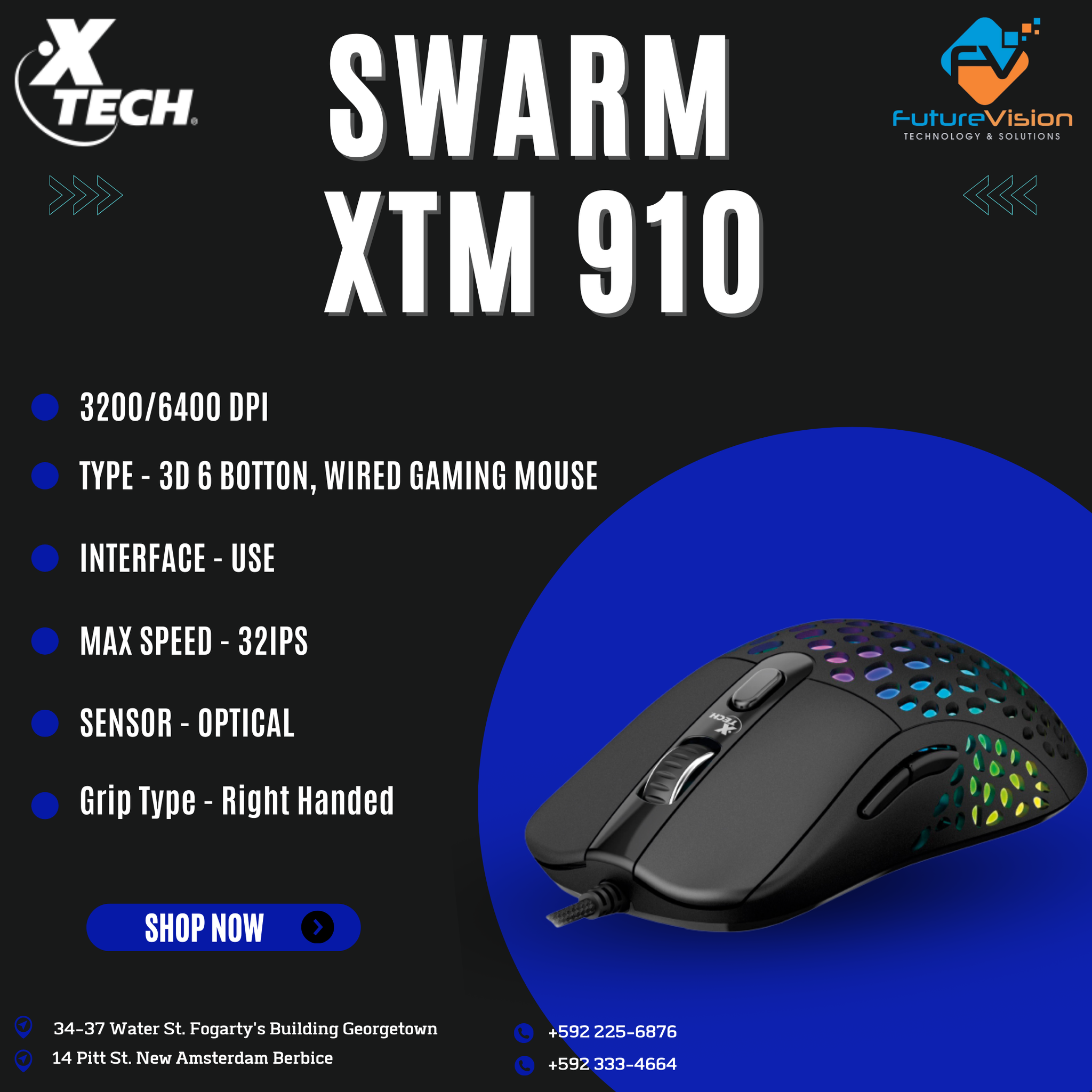 Future Vision - X-tech Swarm Mouse - an exclusive and best...