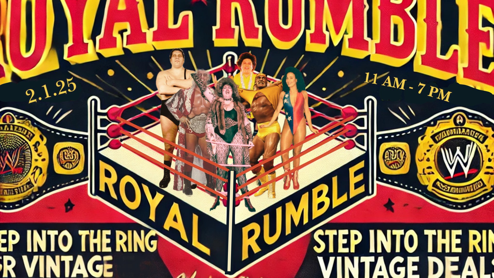 Market Vintage Royal Rumble