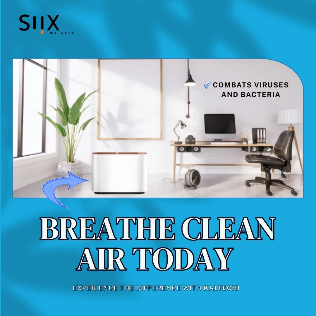 SIIX - 🌬️ Breathe Clean Air with Kaltech Air Purifier! 🌬️ Say goodbye ...
