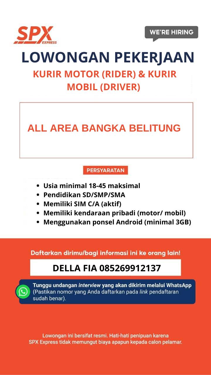LOKER Pangkal Pinang | Facebook