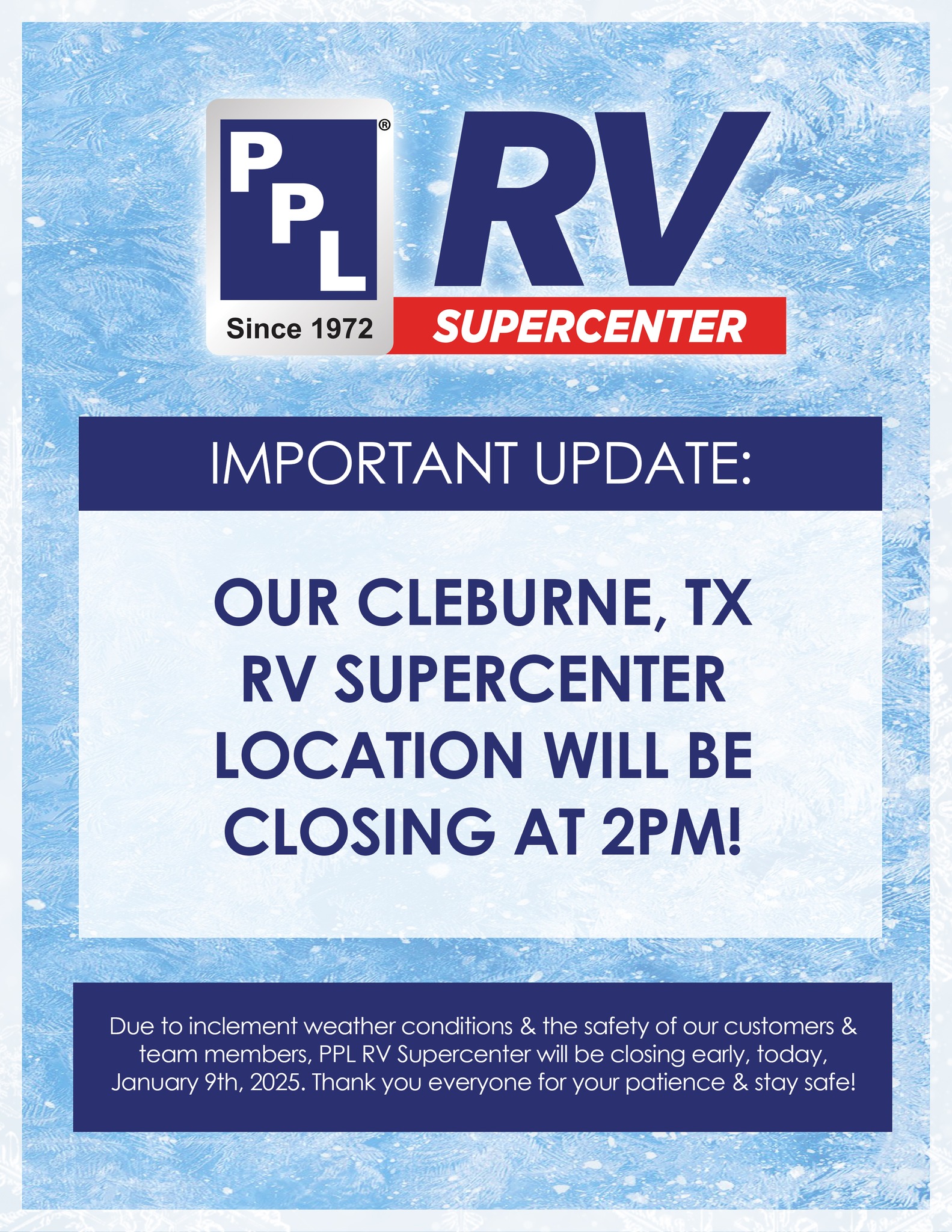 PPL Motor Homes - Cleburne, TX | Cleburne TX