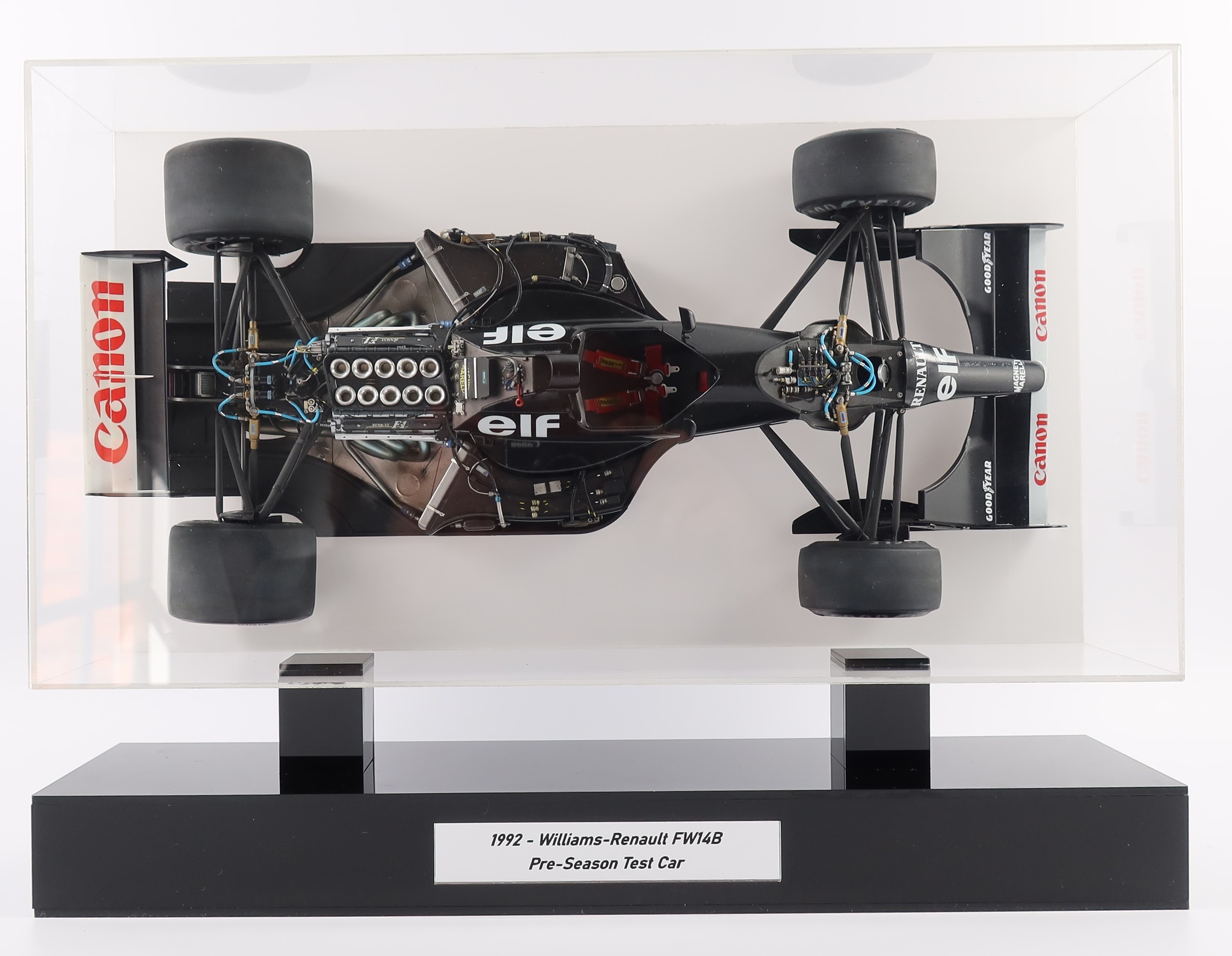1/12 Williams Renault FW14b Test Car. I built this from Tamiya and