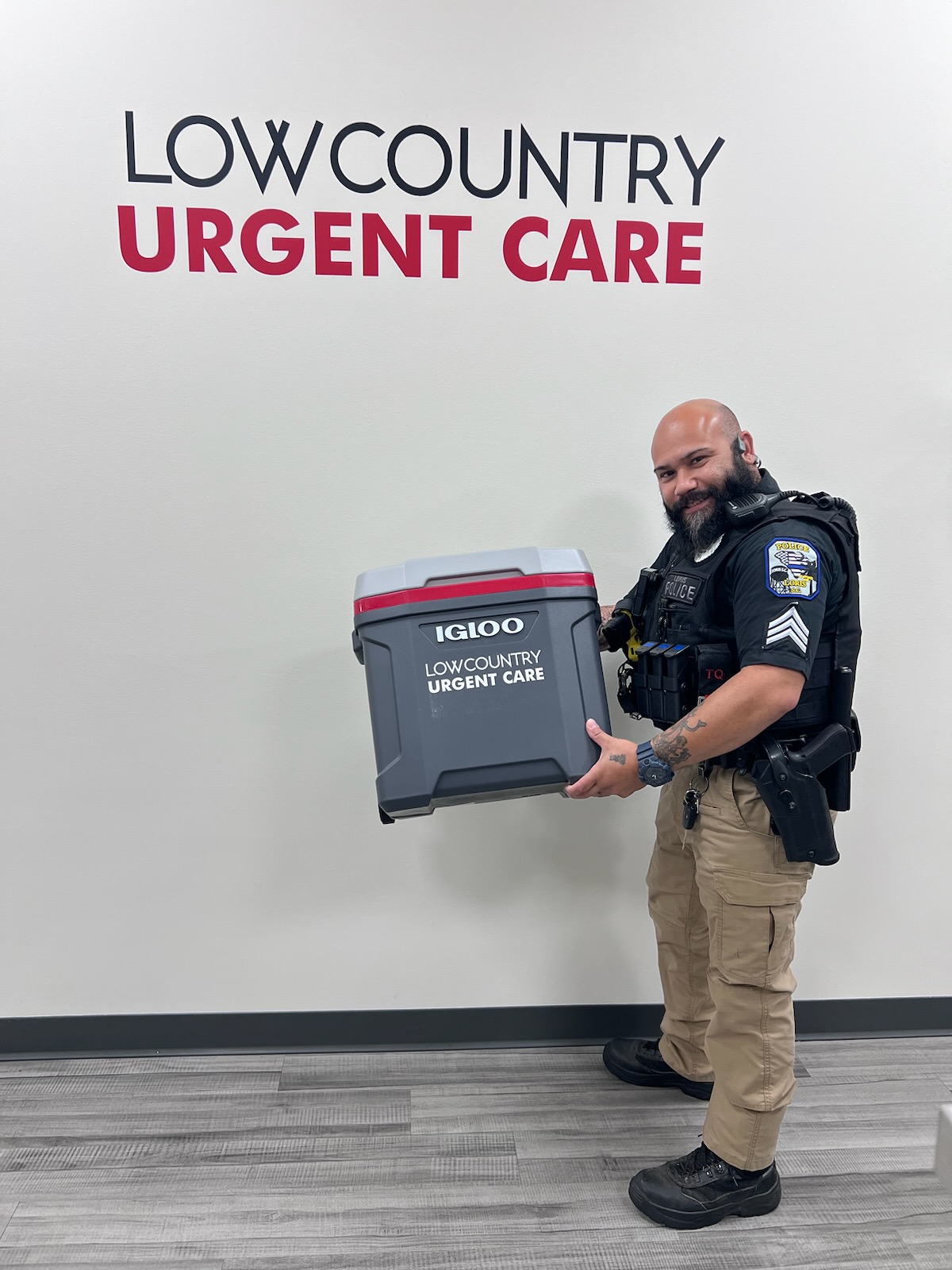 Loris - Sgt Ruggerio's name was put into a raffle at the Loris ...