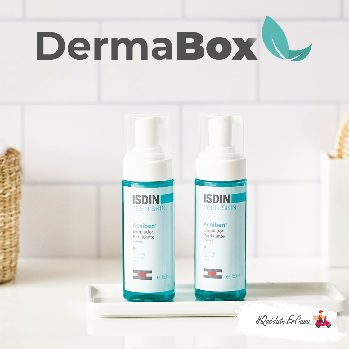 DermaBox - Espuma de #ISDIN 💕 para la higiene diaria de la...