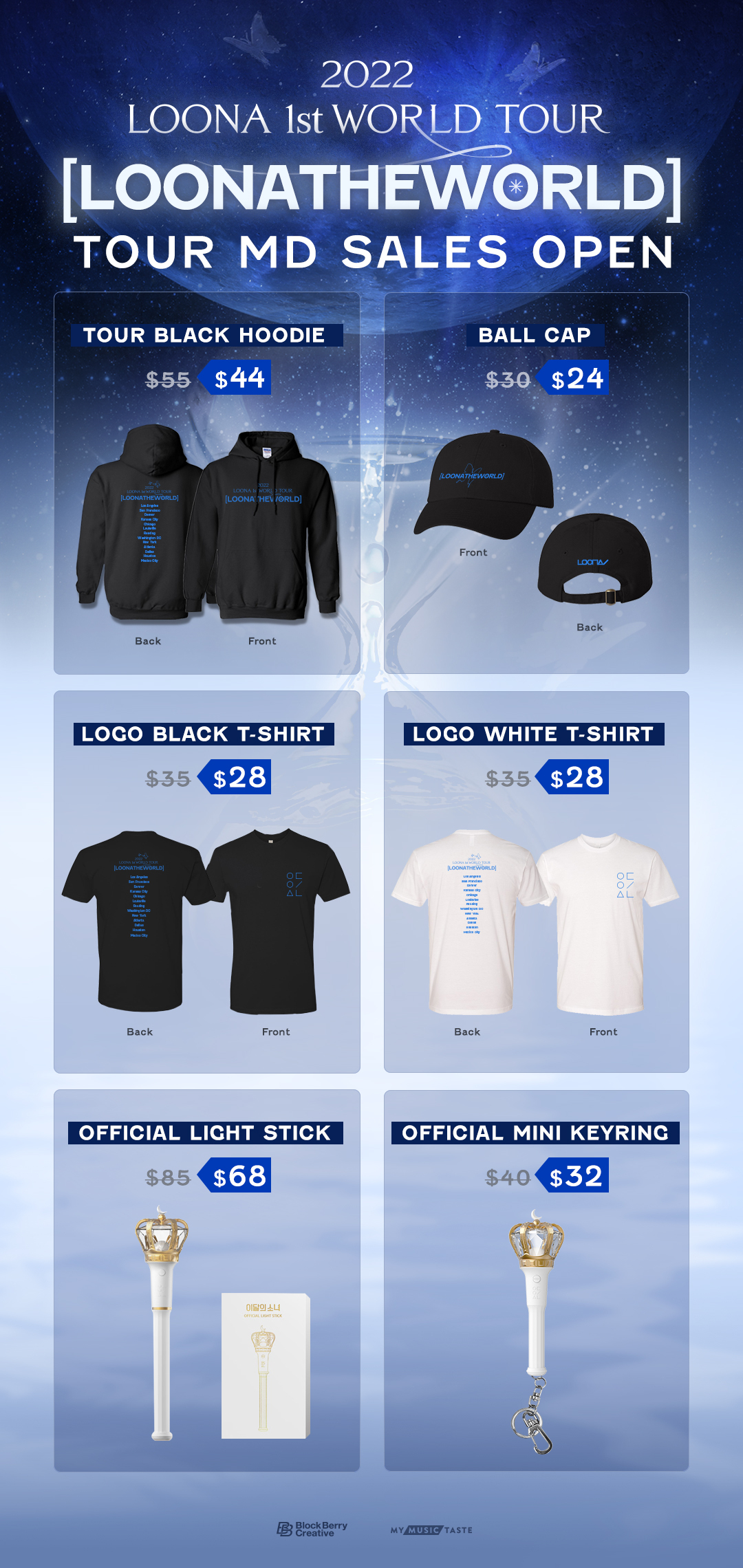 MyMusicTaste - [LOONATHEWORLD] in US Official Tour MD👕🧢 ONLINE SALE is ...