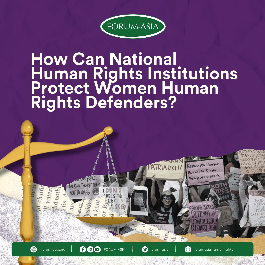 FORUM-ASIA - Across Asia, women human rights defenders...