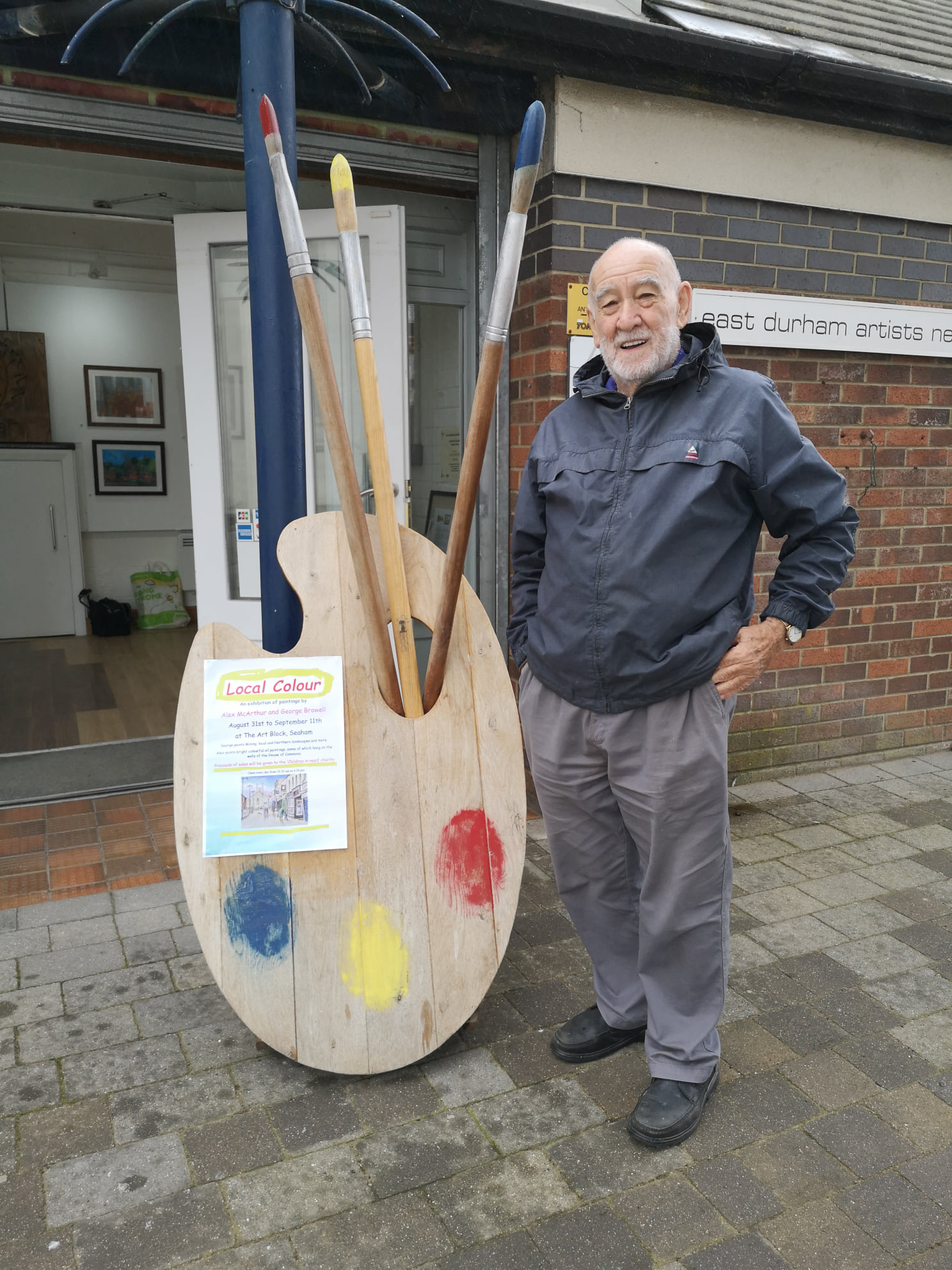 George is having a... - East Durham Artists Network (edan)