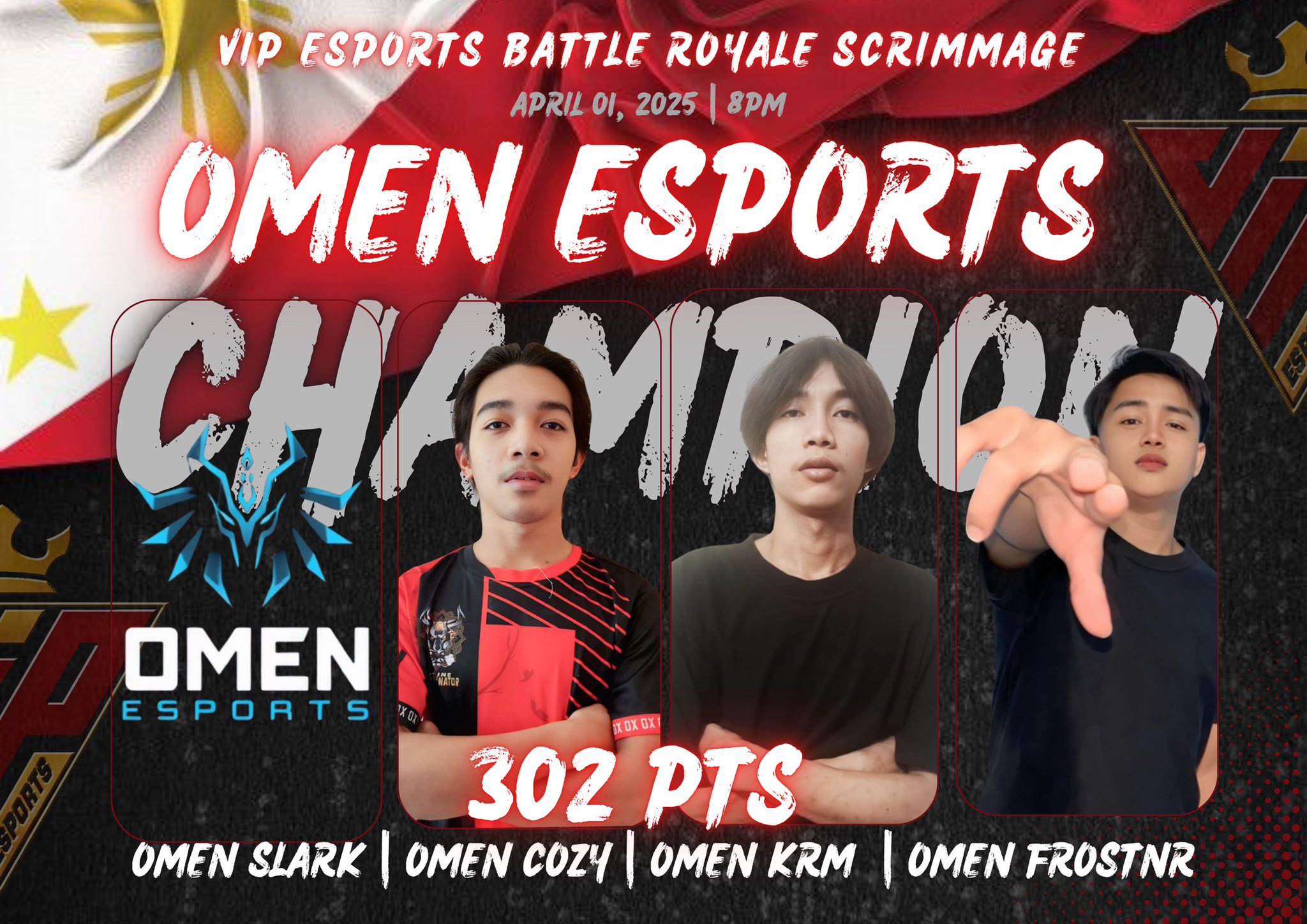 VIP Esports - 𝐂𝐎𝐍𝐆𝐑𝐀𝐓𝐔𝐋𝐀𝐓𝐈𝐎𝐍𝐒 𝐓𝐎 𝐓𝐇𝐄 𝐓𝐎𝐏 3 𝐖𝐈𝐍𝐍𝐄𝐑𝐒 𝐀𝐍𝐃 𝐌𝐕𝐏... | Facebook