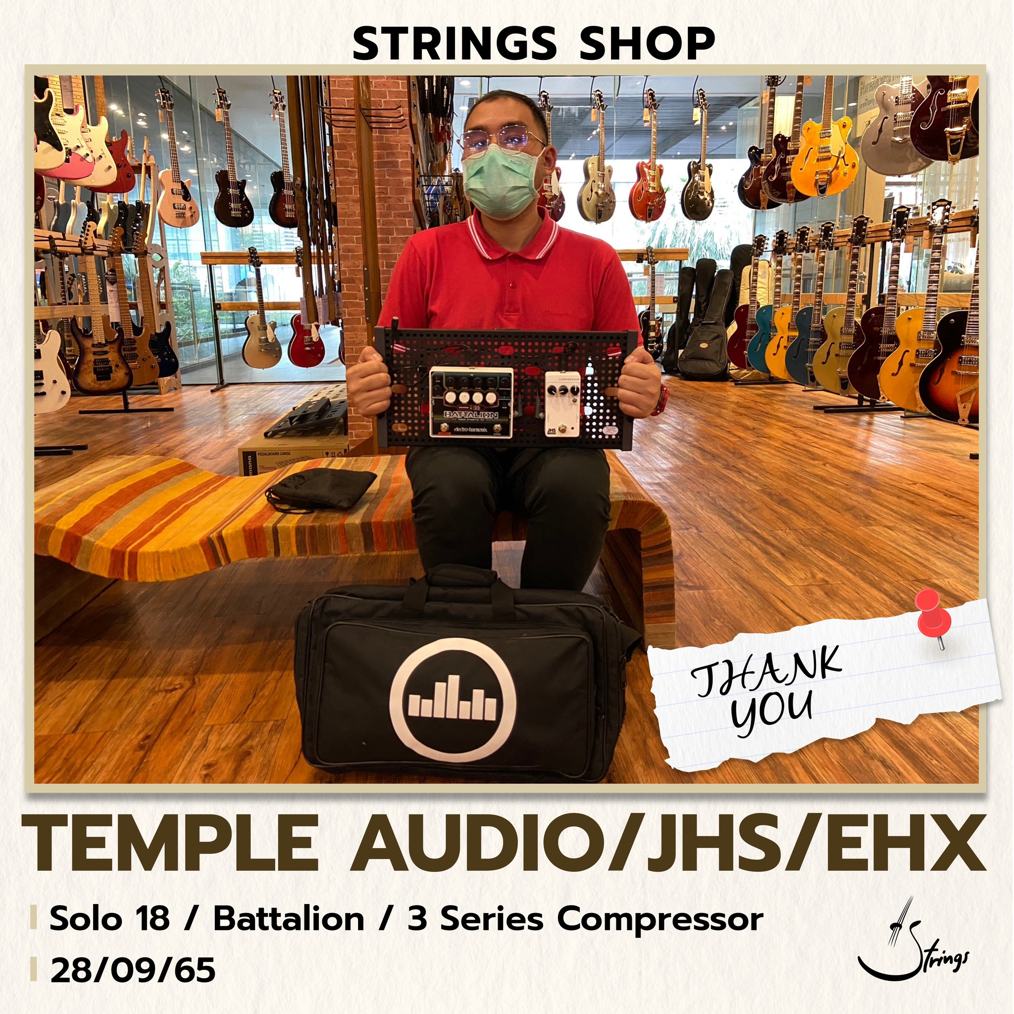 คุณแบงค์เ... - Strings Shop (One Stop Guitar Shop in Thailand) | Facebook