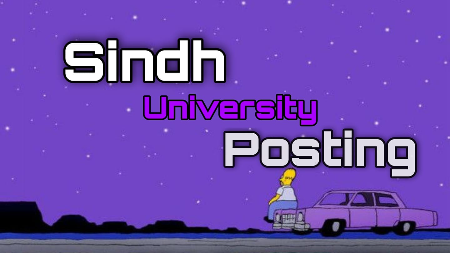 Sindh University Posting | Serious question no banter | Facebook