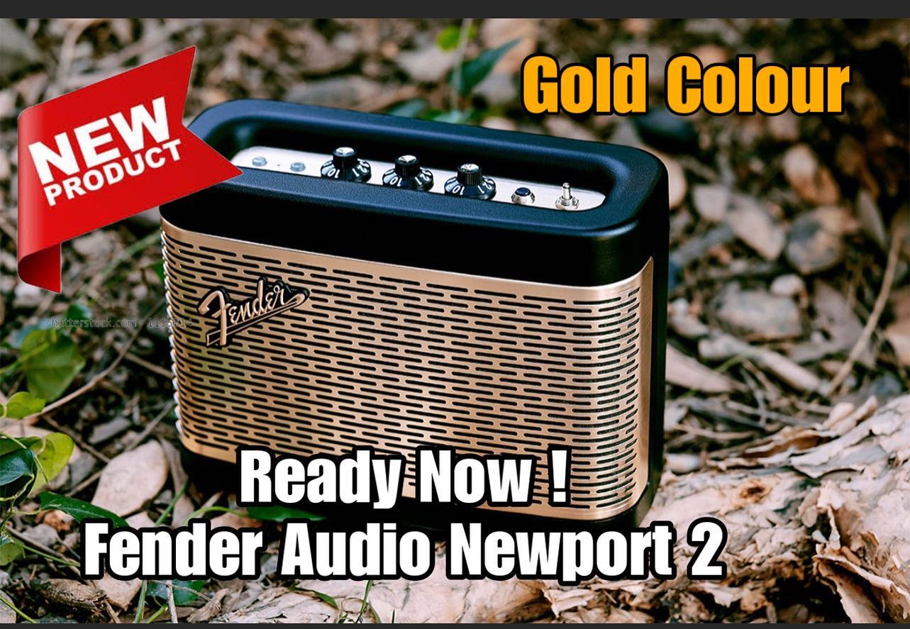 Turn up the volume with the Fender Indio 2 Bluetooth Speaker