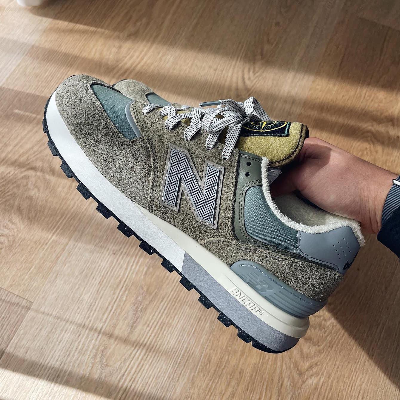 STONE ISLAND | NEW BALANCE 574 GHOST Launching September 23, 2025