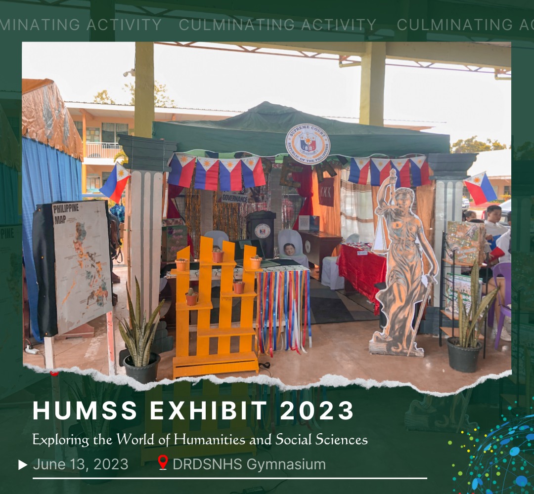 HUMSS EXHIBIT... - Dr. Ramon de Santos National High School | Facebook