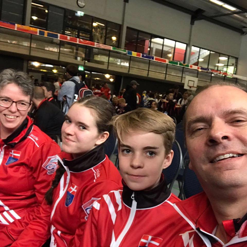Team Natalie and Kasper Wiksten Mixed Doubles Tårnby CC Denmark on ...