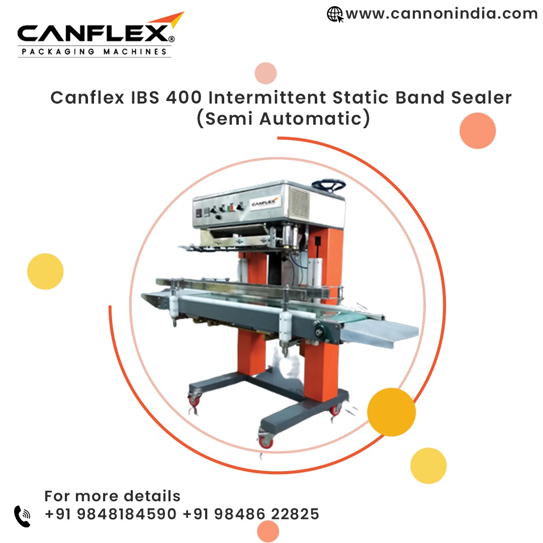 Canflex - Cannon IBS 400 Intermittent static Band Sealer 𝐅𝐨𝐫 𝐌𝐨𝐫𝐞 𝐈𝐧𝐟𝐨 ...