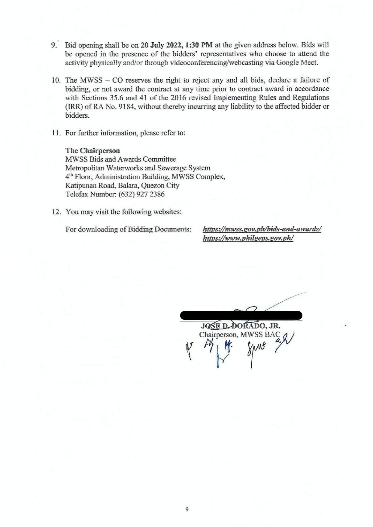 Metropolitan Waterworks and Sewerage System - Corporate Office added a ...