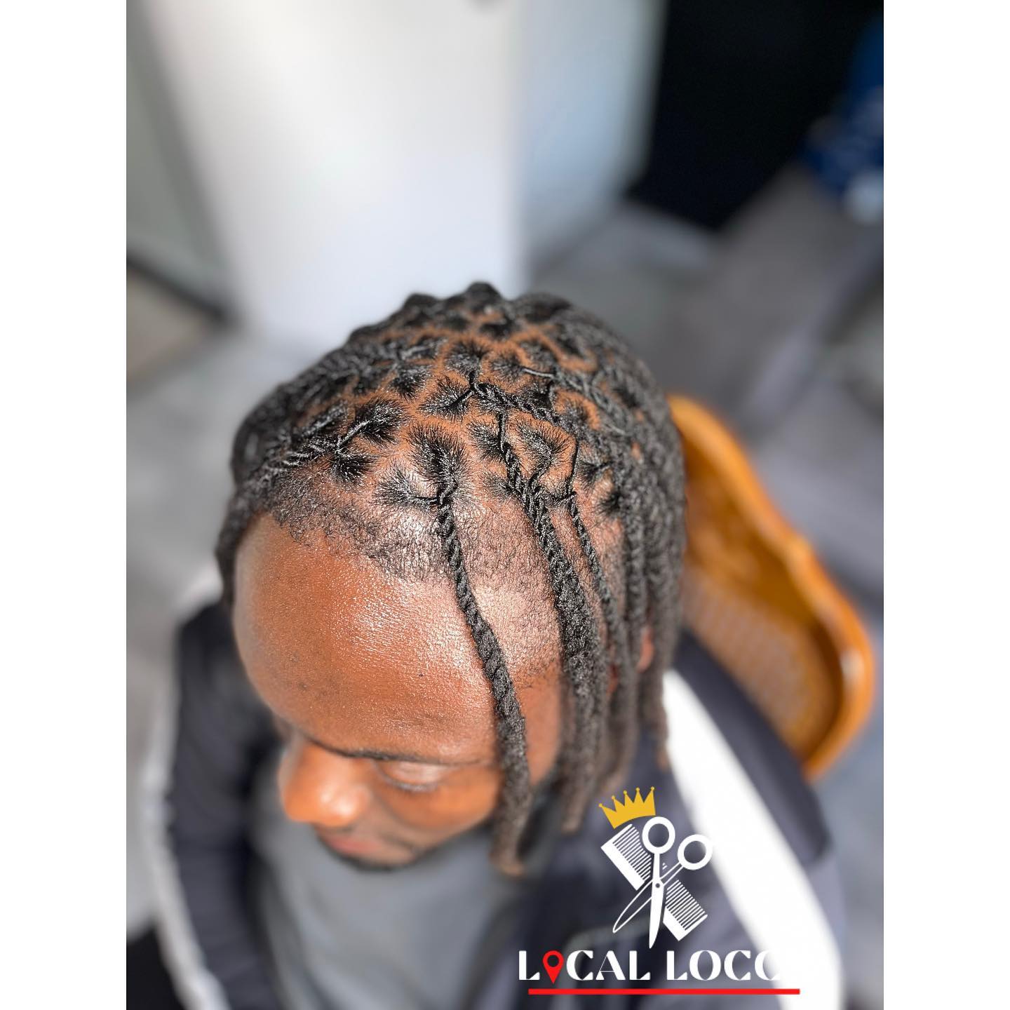 Local Locc’s - Retwist with a two strand twist Loc... | Facebook