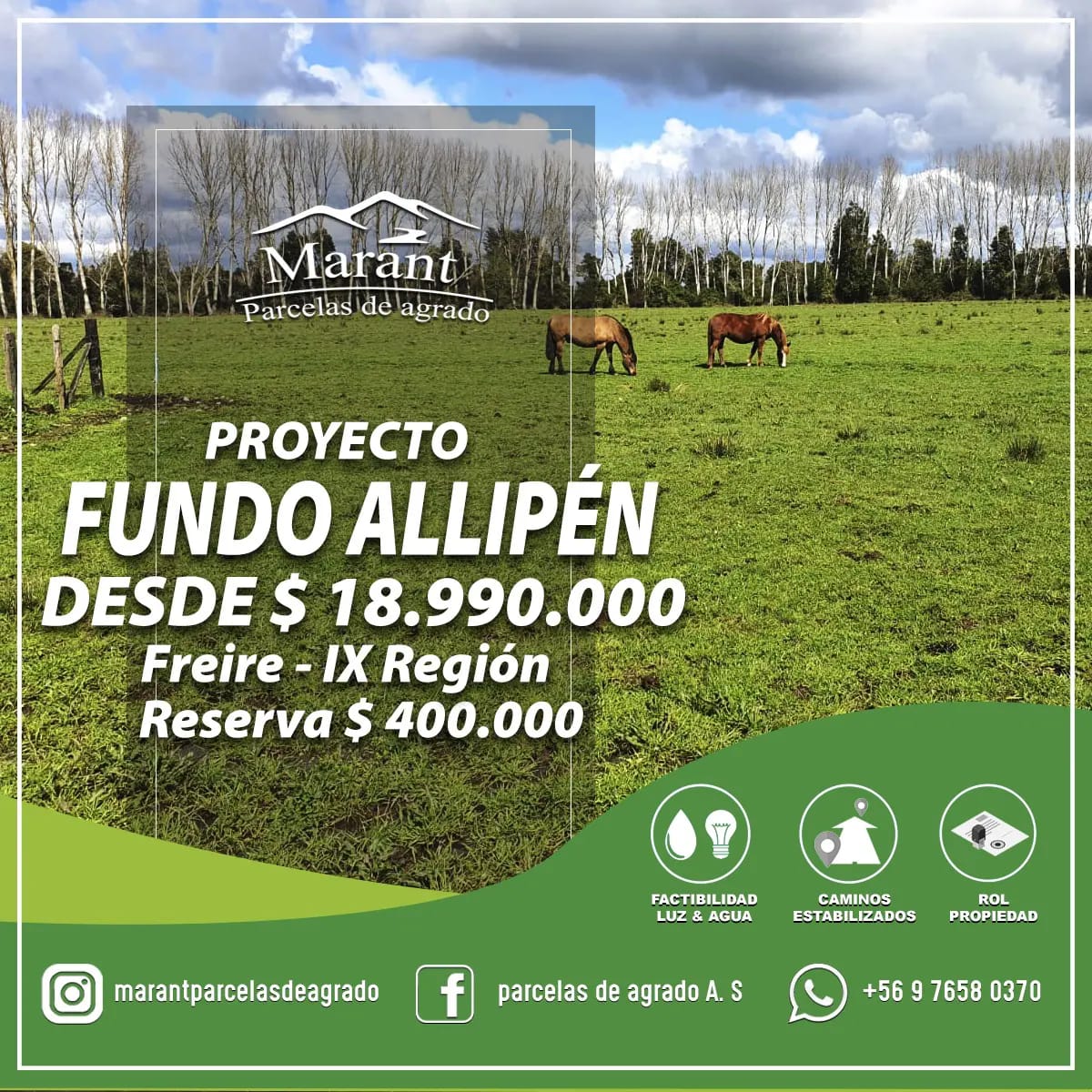 🏡 Proyecto Fundó Allipén Freire... - Parcelas de agrado A. S