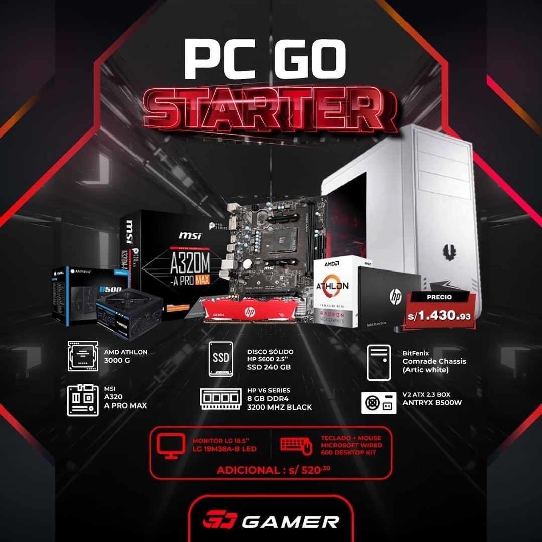 GoGamer - #PcPower Conoce nuestra gama de computadoras...