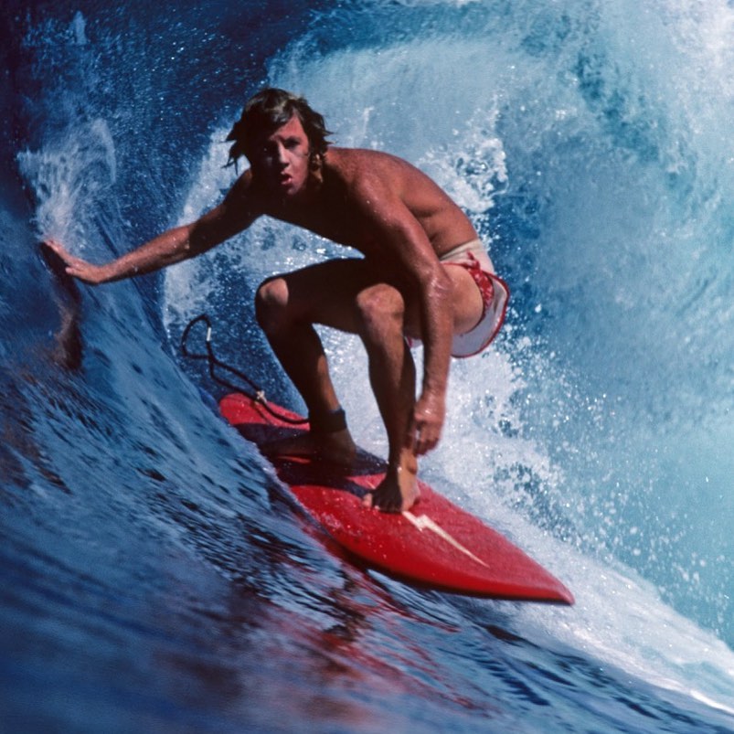 Wayne Bartholomew, Backdoor,Oahu,1974 Photo:Jeff Divine