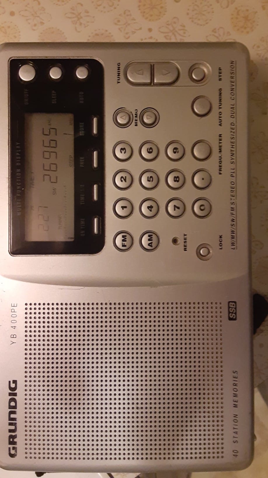Sony ICF 5900 Skysensor Radio Review
