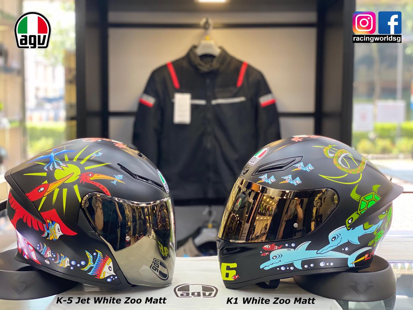 AGV K1 and K5 helmets with free Sena 3S Bluetooth intercom