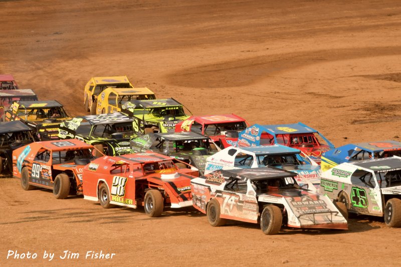 Some shots of the modifieds on... - Fisher's Pictorial