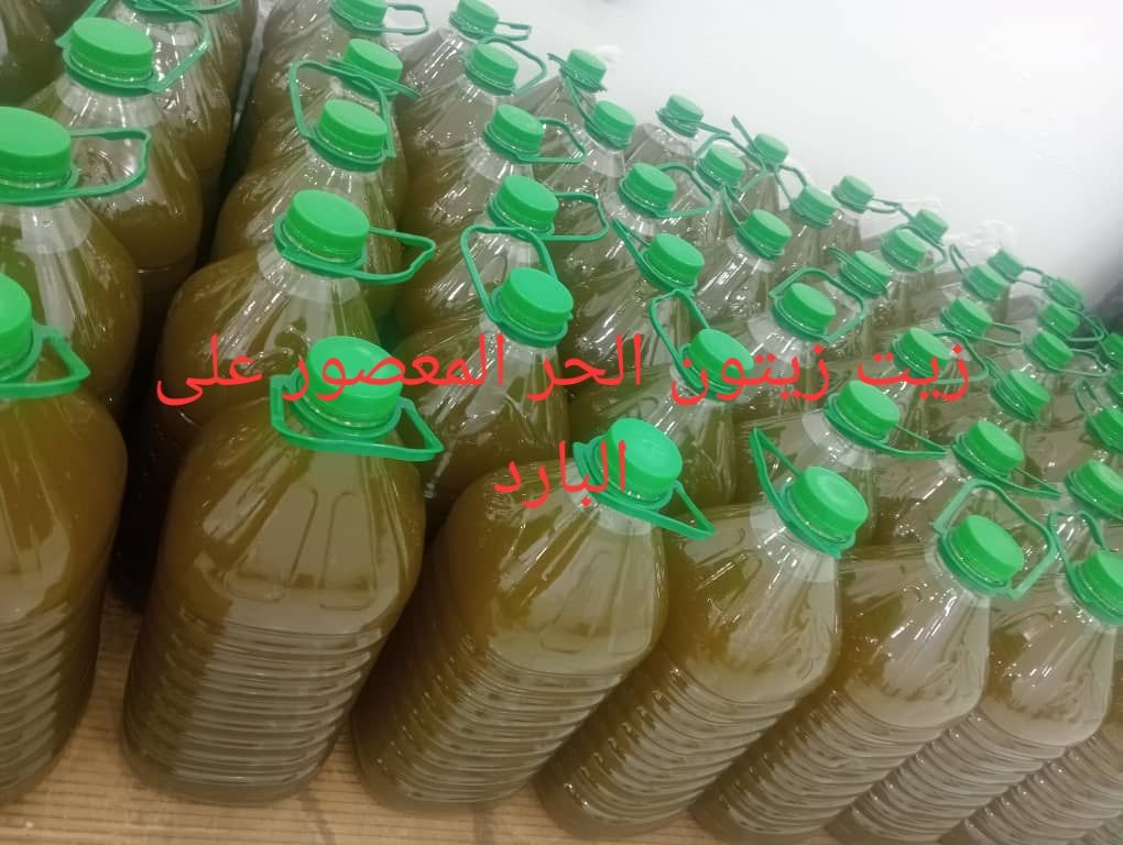 زيت زيتون اصلي بكر معصور على البارد